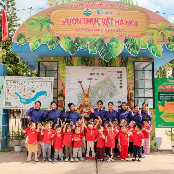 Erahouse Vườn Thực Vật Hà Nội Địa Điểm Vui Chơi Trẻ Em Được Phụ Huynh Săn Đón